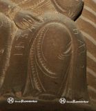 Capitel de la Anunciacin (detalle). San Pedro el Viejo de Huesca