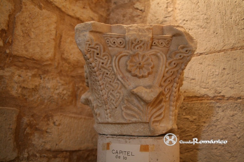 San Roman de Hornija. Capitel del monasterio de San Roman