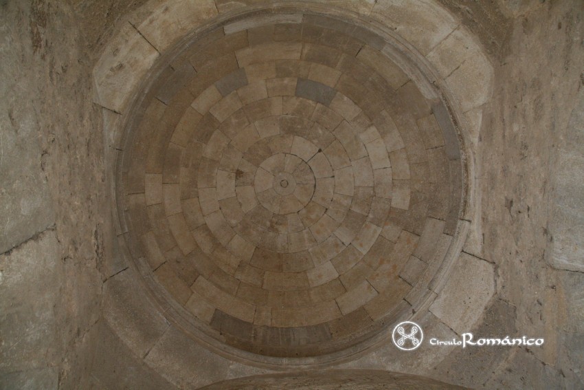 San Roman de Hornija. San Roman. Boveda semiesfrica