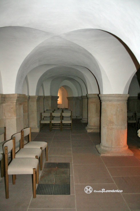 Hildesheim. San Miguel. Interior de la cripta