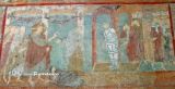 Oberzell. Saint Georg. Pintura con la resurrecin de Lzaro
