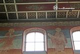 Oberzell. Saint Georg. Pintura de la nave norte