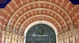 Spira. Catedral. Westwerk. Detalle de las arquivoltas