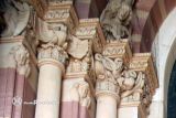 Spira. Catedral. Westwerk. Capiteles zoomorfos del lado norte