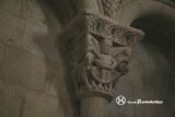 Loarre. San Pedro. Hombre y leones