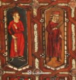 Teruel. Catedral de Santa Mara de Mediavilla. Sec 2Izda: personajes de la nobleza y el clero