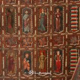 Teruel. Catedral de Santa Mara de Mediavilla. Sec 2Izda: personajes de la corte y la iglesia
