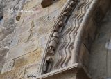 San Vicente de la Barquera.Nuestra Seora de los Angeles.Arquivolta exterior y guardapolvo