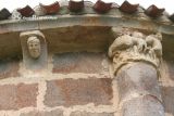 Fuente Urbel. Santa Maria. Capitel con fieras