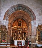 Piedra, La.Santa Maria. Interior del templo