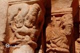 Revilla Cabriada. Santa Elena. Capiteles historiados