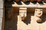 San Miguel de Cornezuelos. San Miguel. Canecillos figurados