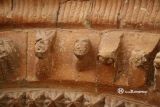 Villadiego. San Lorenzo. Detalle de las arquivoltas