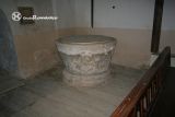 Arenillas de Nuo Perez. San Cristobal. Pila bautismal troncoconica