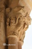 San Pedro de Gallos. San Pedro. Capitel con escena figurada