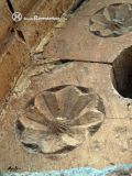 Turubuelo. Santo Domingo de Silos. Detalle de roseta de la arquivolta
