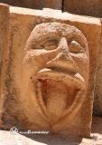 Ucero. San Bartolome. Rostro burlesco