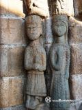 Puebla de Sanabria. Nuestra Seora del Azogue. Estatuas-columnas