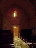 Coustouges. Santa Mara. Interior de las naves