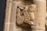 Iffleys. Santa Maria la Virgen.Puerta sur I/II Esfinge