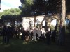 El colegio de arquitectos de Cataluña  visitaron el claustro romanico de Palamos el dia 24 de febero 2015.jpg