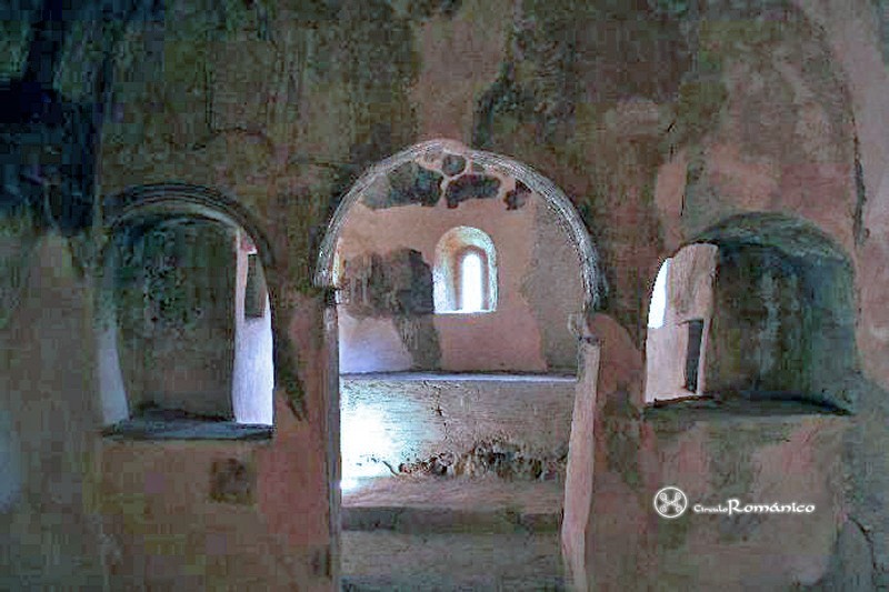 Cabecera desde la nave. Iconostasios.
