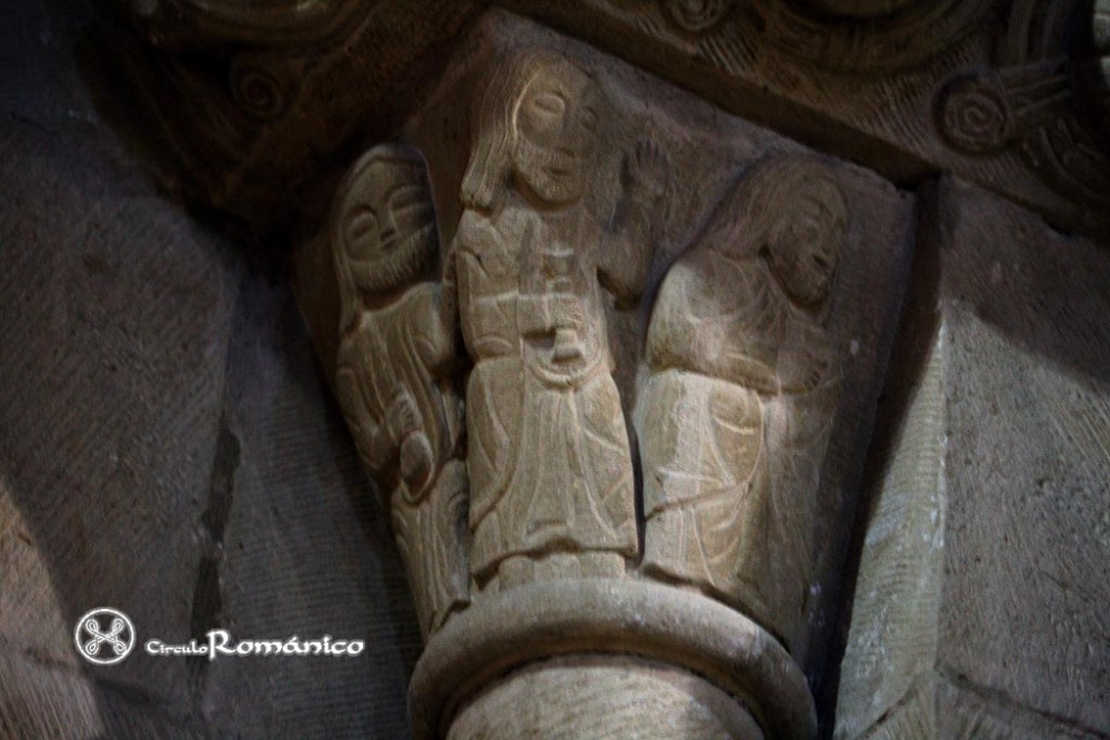 Huesca. Sala de Doña Petronila. Capitel