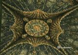 Aquisgrán. Capilla Palatina. Detalle de mosaico vegetal