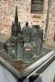 Aquisgrán. Maqueta de la Capilla Palatina carolingia