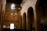 Nora. San Pedro. Vista de los pies del templo desde la nave