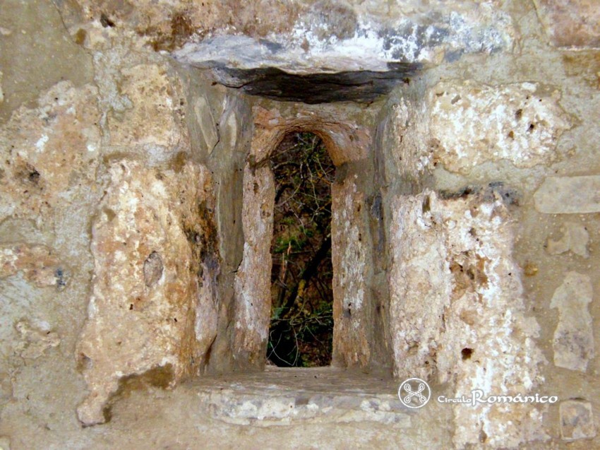 Enterría. San Andres. Vano saetera desde el interior