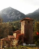 Cantabria. Santa María de Lebeña. Vista este