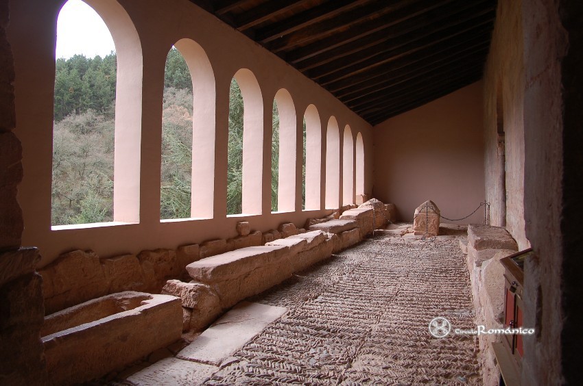 La Rioja. Monasterio de Suso. Galería sur