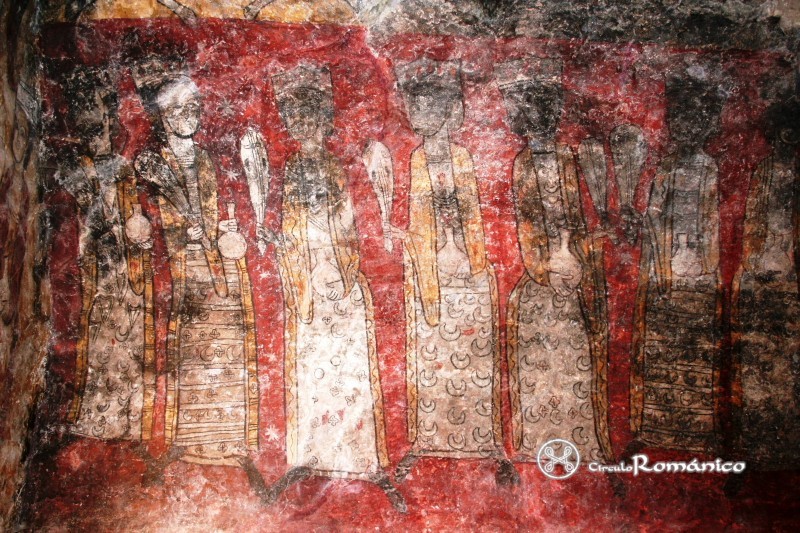 Viguera. San Esteban. Pintura con músicos