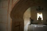 Samos. Capela del Salvador. Intrados del arco de herradura