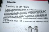 Villacibio. San Pelayo. Cartela