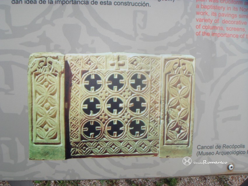 Guadalajara. Zorita de los Canes. Recópolis. Cancel hoy día en el Museo Arqueológico