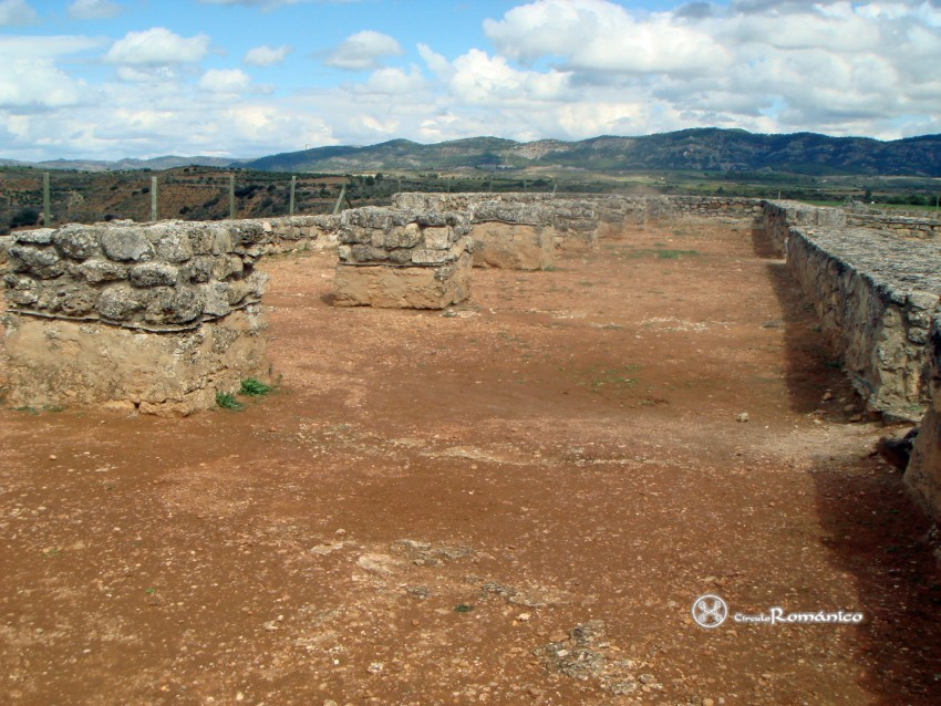 Guadalajara. Zorita de los Canes. Recópolis. Interior del palacio