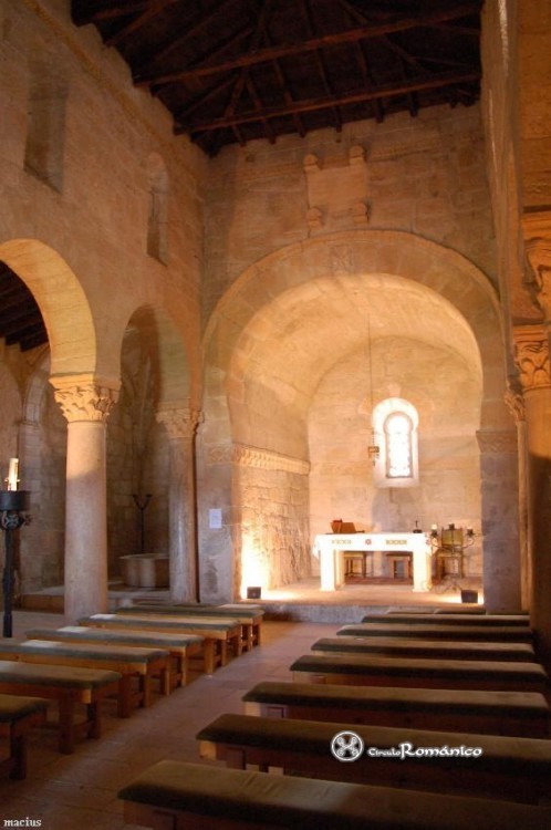 Baños del Cerrato. San Juan de Baños. Nave central