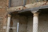 San Roman de Hornija. San Roman. Columnas toscanas reutilizadas