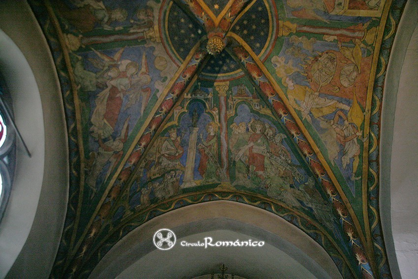 Colonia. St Maria Lyskirchen. Bóveda de la capilla de Santa Catalina