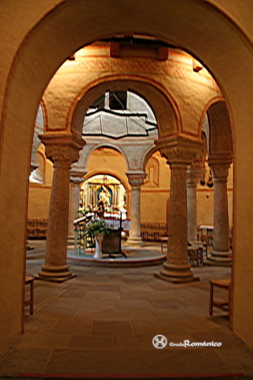 Fulda. St. Michael. Interior de la rotonda 
