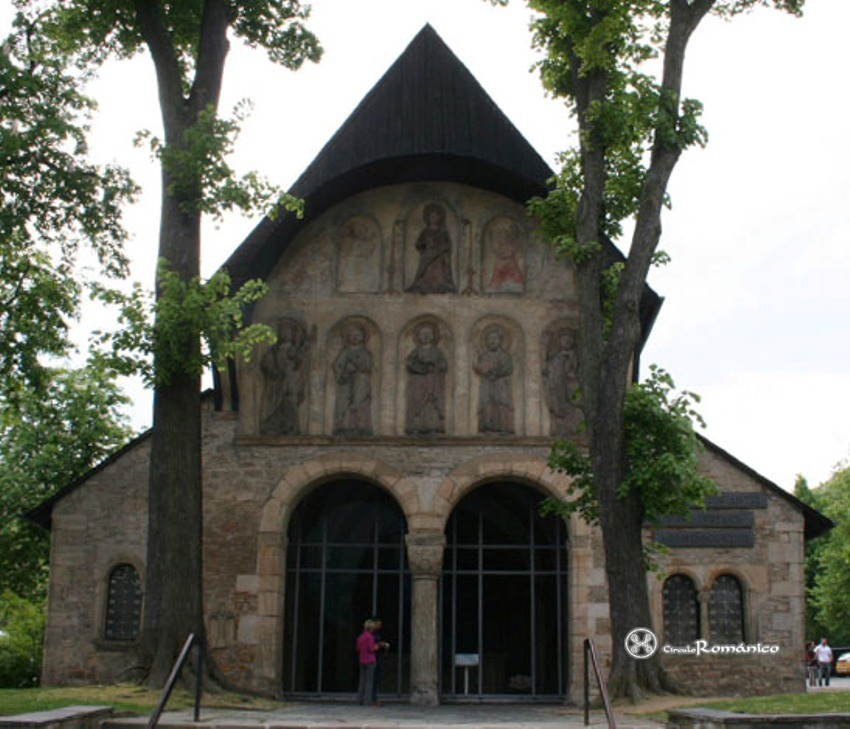 Goslar. Domvorhalle. Atrio del templo de San Simón y San Judas