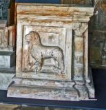 Goslar. Domvorhalle. Pieza con la representación de un león