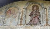 Goslar. Domvorhalle. Ángel y Virgen con el Niño