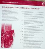 Hillersleben. Monasterio Benedictino. Cartel