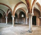 Jerichow. Monasterio de Santa María y San Nicolás. Interior del refectorio
