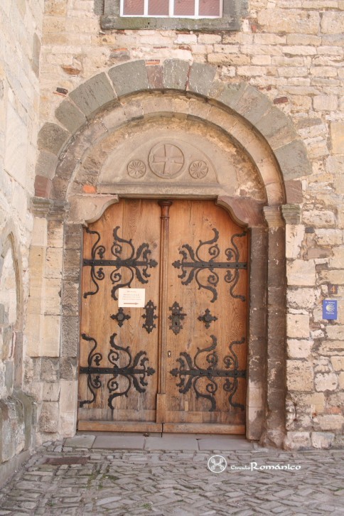 Querfurt. Iglesia de la ciudadela. Portada