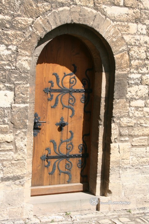 Querfurt. Iglesia de la ciudadela. Puerta