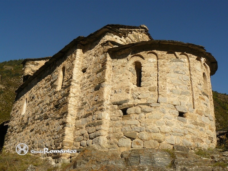 Sant Romà de les Bons. Lateral norte y cabecera